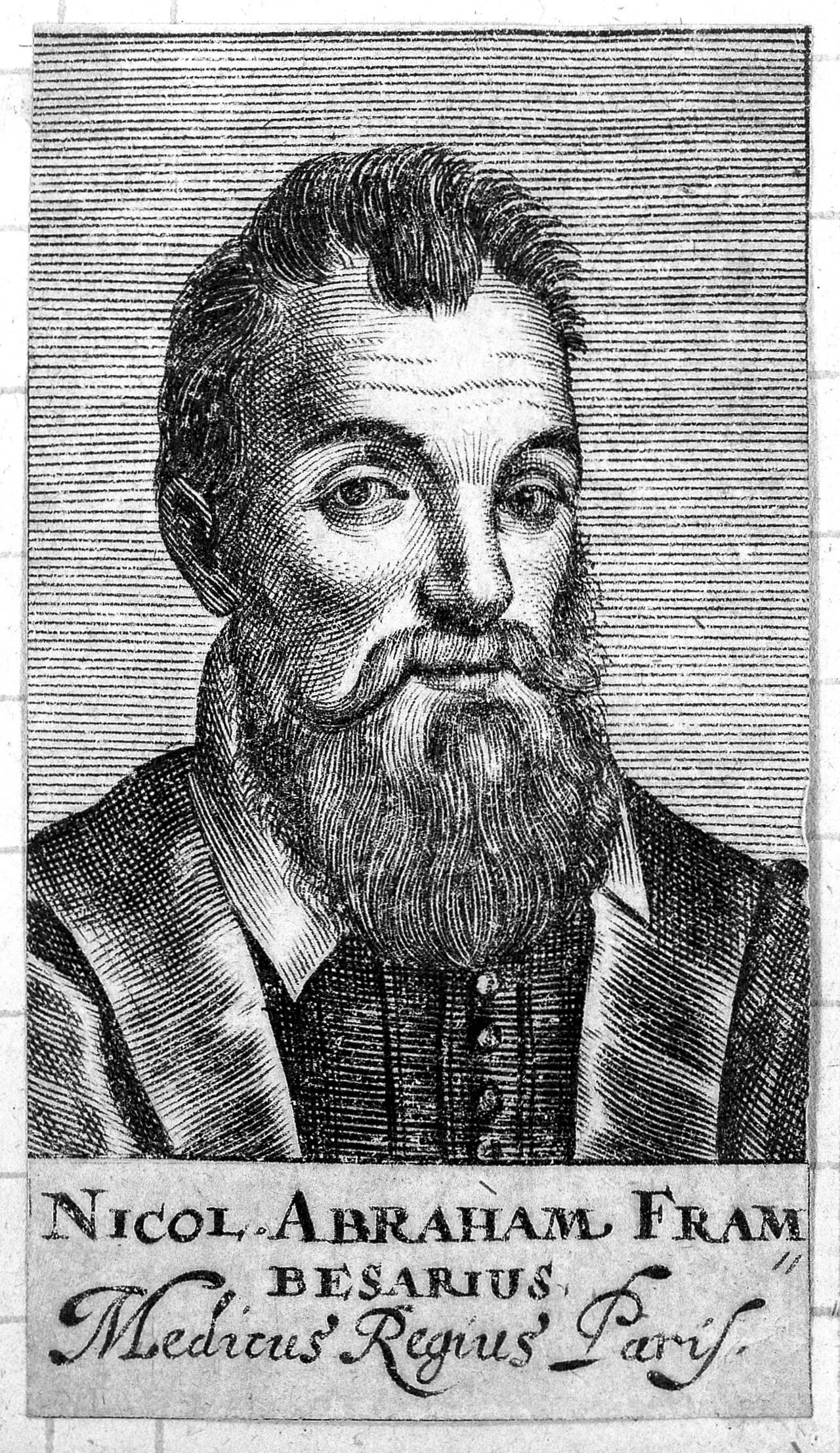 Porträt von Nicolas Abraham de La Framboisière (1560–1636) – Gedenkseite
