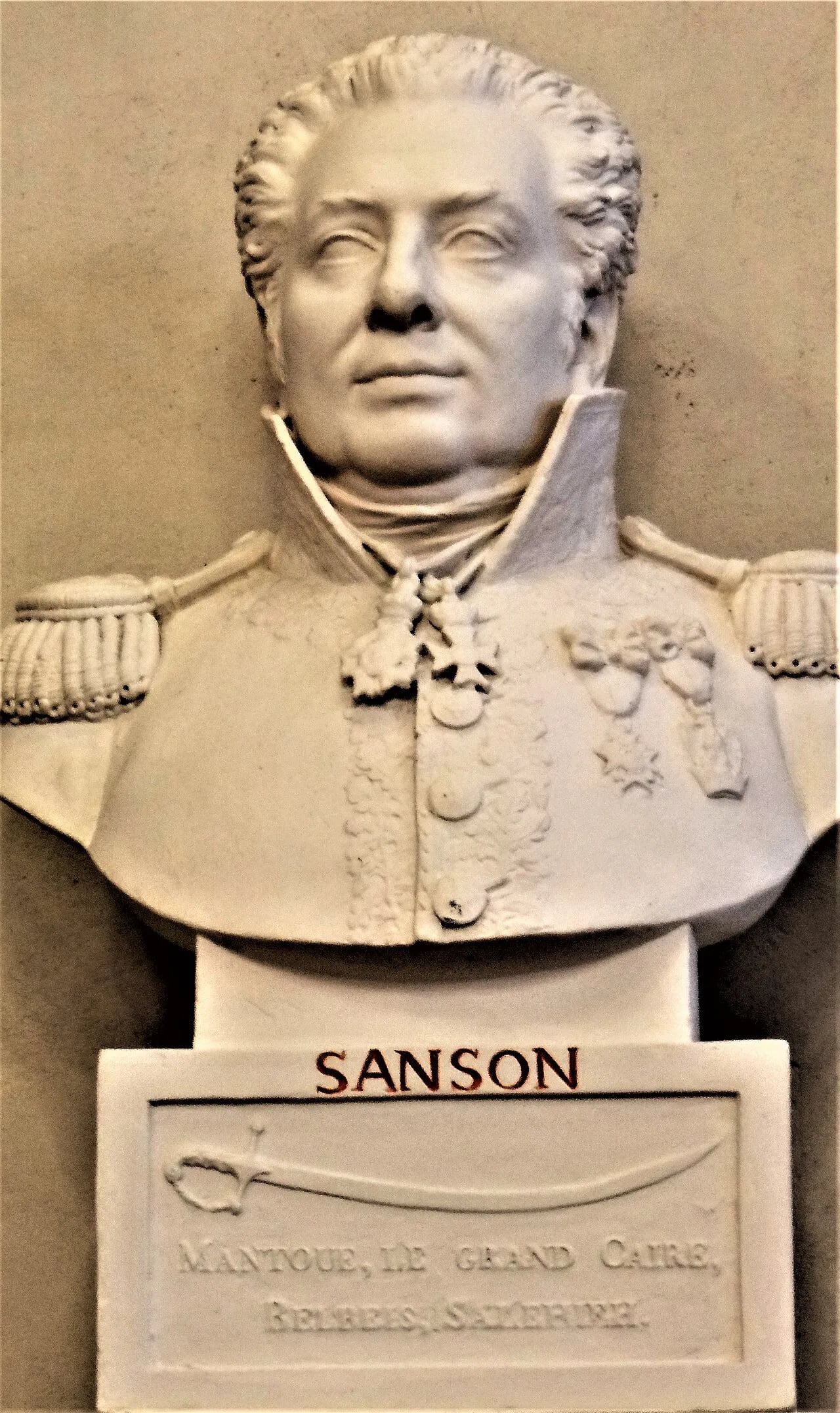 Portrait of Nicolas Antoine Sanson (1756–1824) – memorial page