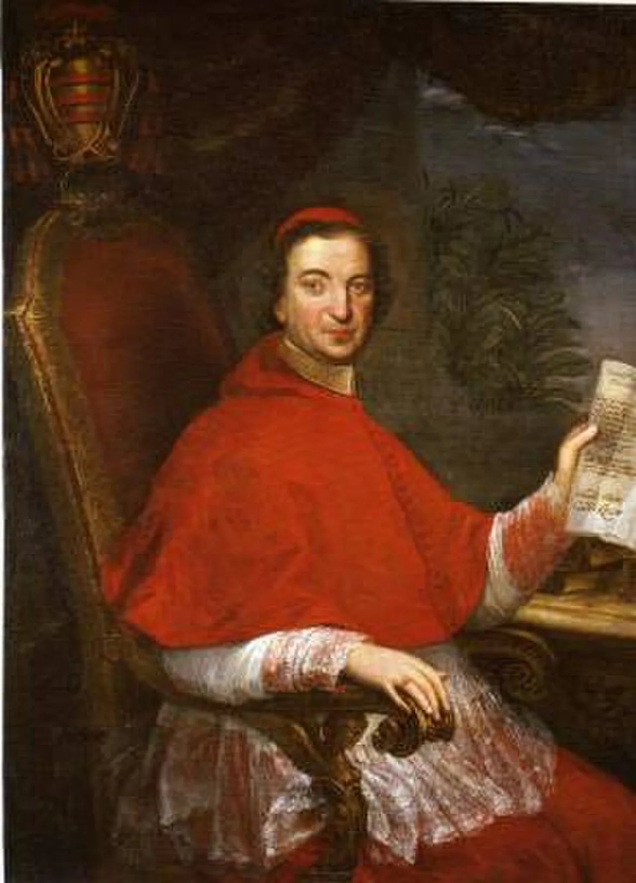 Porträt von Niccolò Maria Lercari (1675–1757) – Gedenkseite