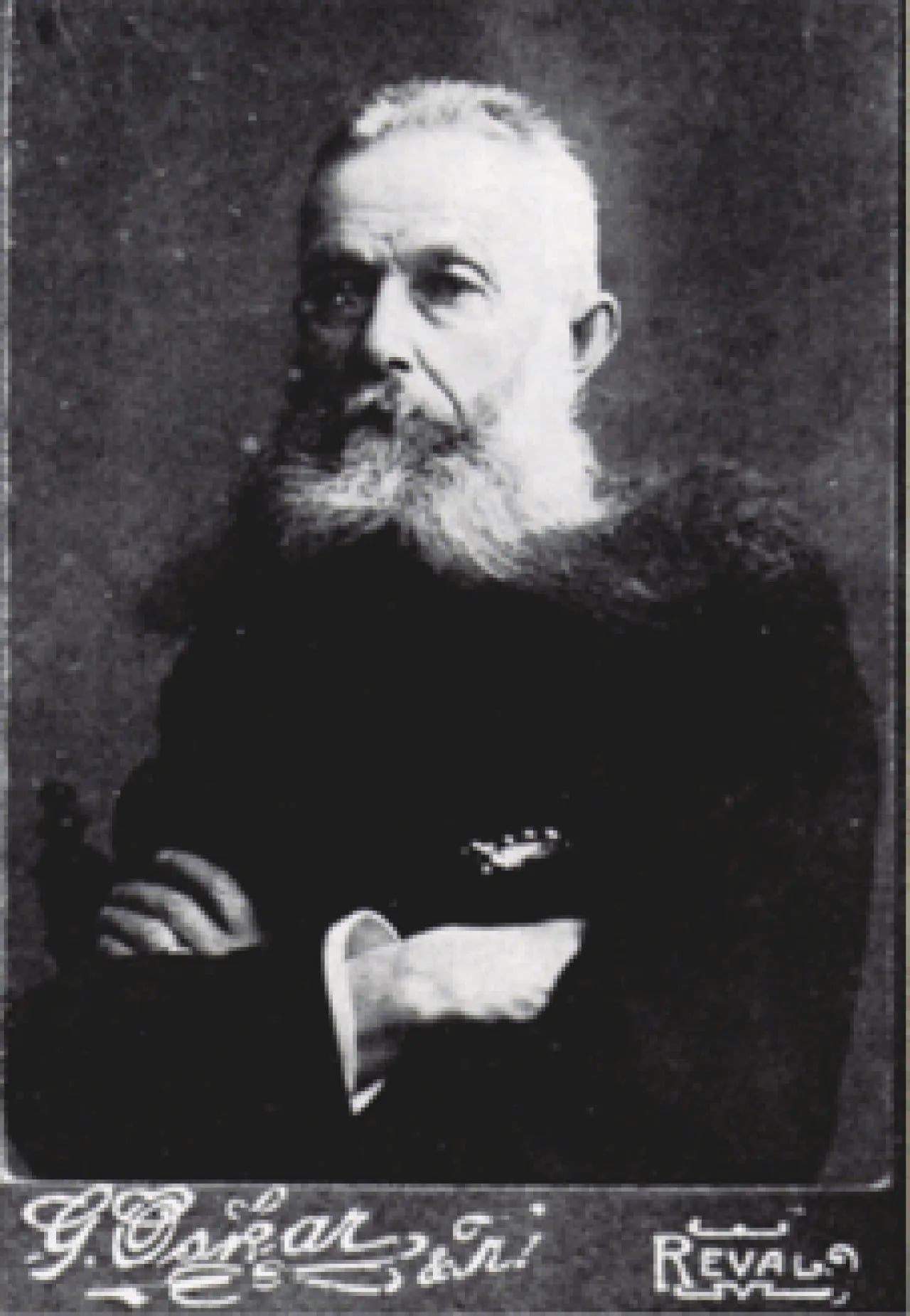 Porträt von Nikolai von Glehn (1841–1923) – Gedenkseite
