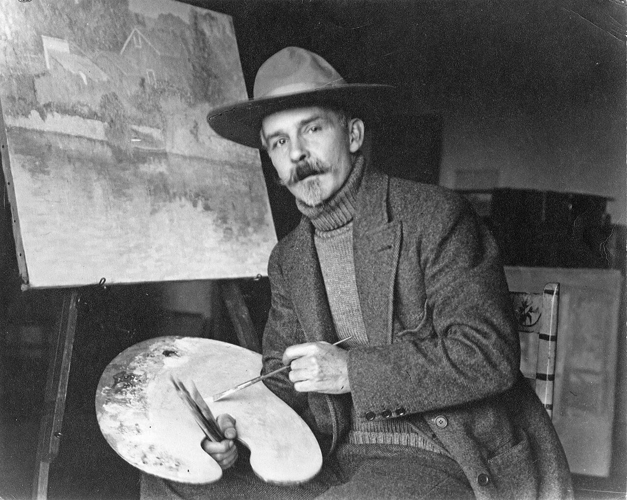 Porträt von Henry Fitch Taylor (1853–1925) – Gedenkseite