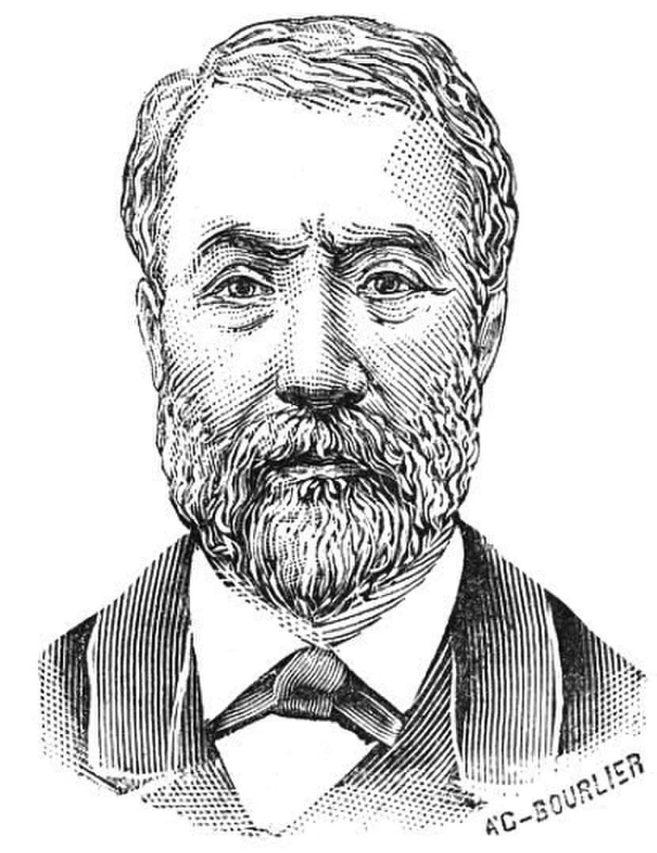 Portrait of Numa Gilly (1834–1895) – memorial page