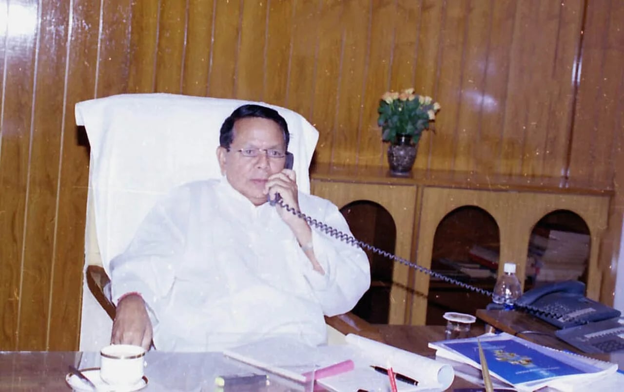Portrait of Priya Ranjan Dasmunsi (1945–2017) – memorial page