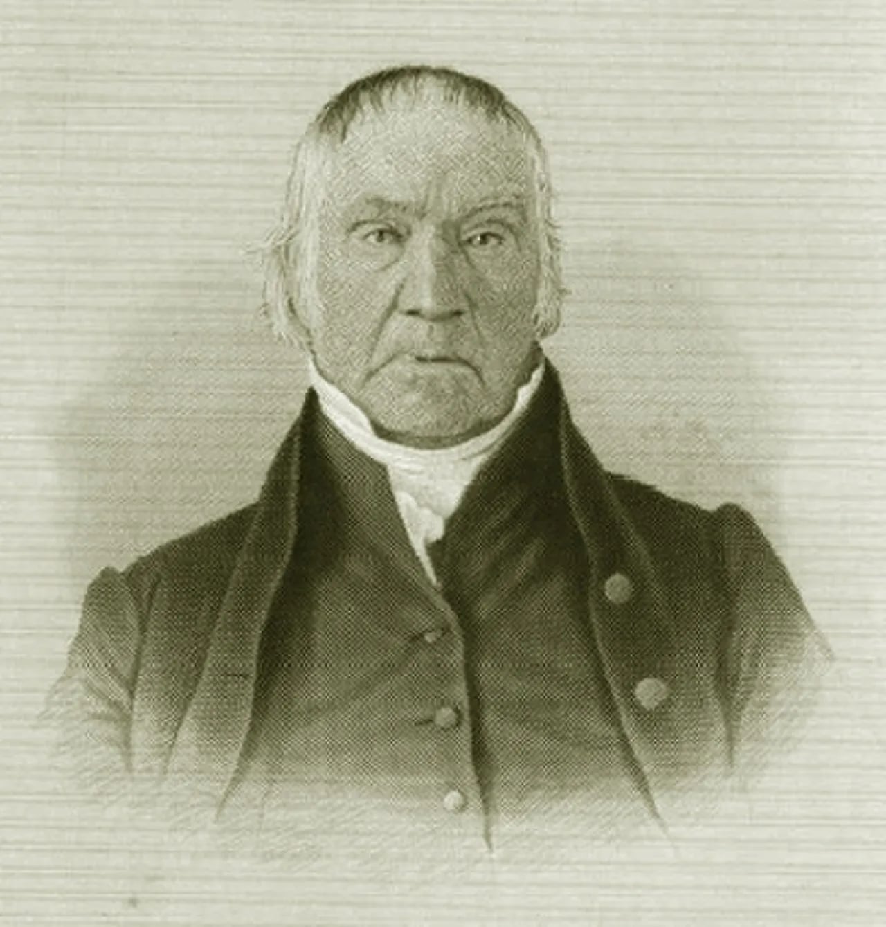 Porträt von Oliver Chace (1769–1852) – Gedenkseite