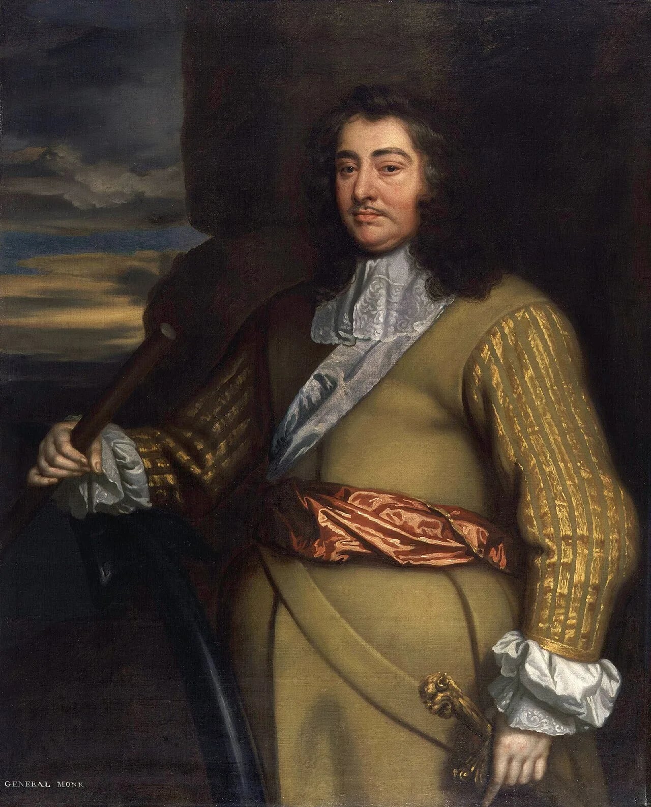 Porträt von George Monck, 1. Duke of Albemarle (1608–1670) – Gedenkseite