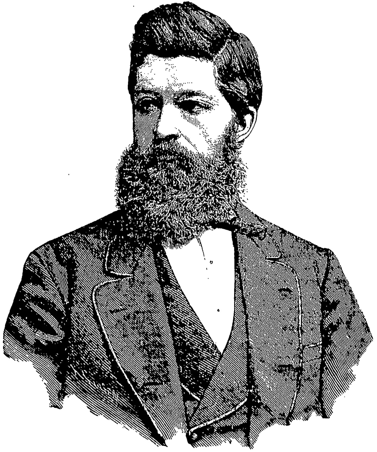 Porträt von Jakob Liv Rosted Sverdrup (1845–1899) – Gedenkseite