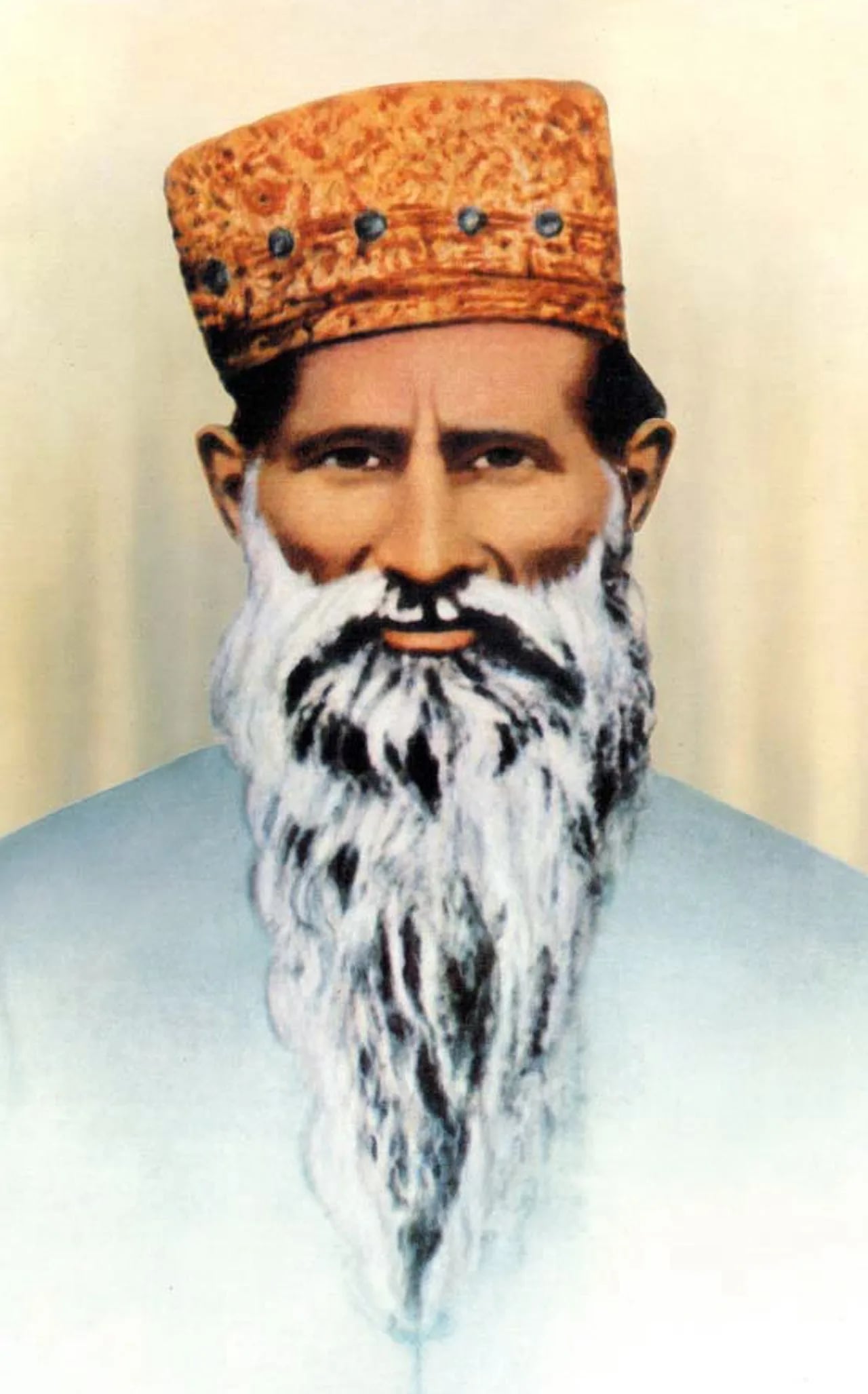 Portrait of Seth Shiv Dayal Singh Ji Maharaj (1818–1878) – memorial page