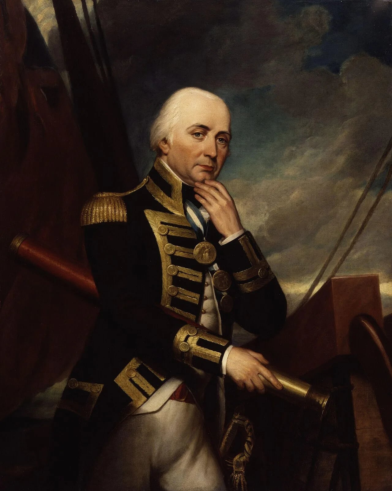 Porträt von Cuthbert Collingwood, 1. Baron Collingwood (1748–1810) – Gedenkseite