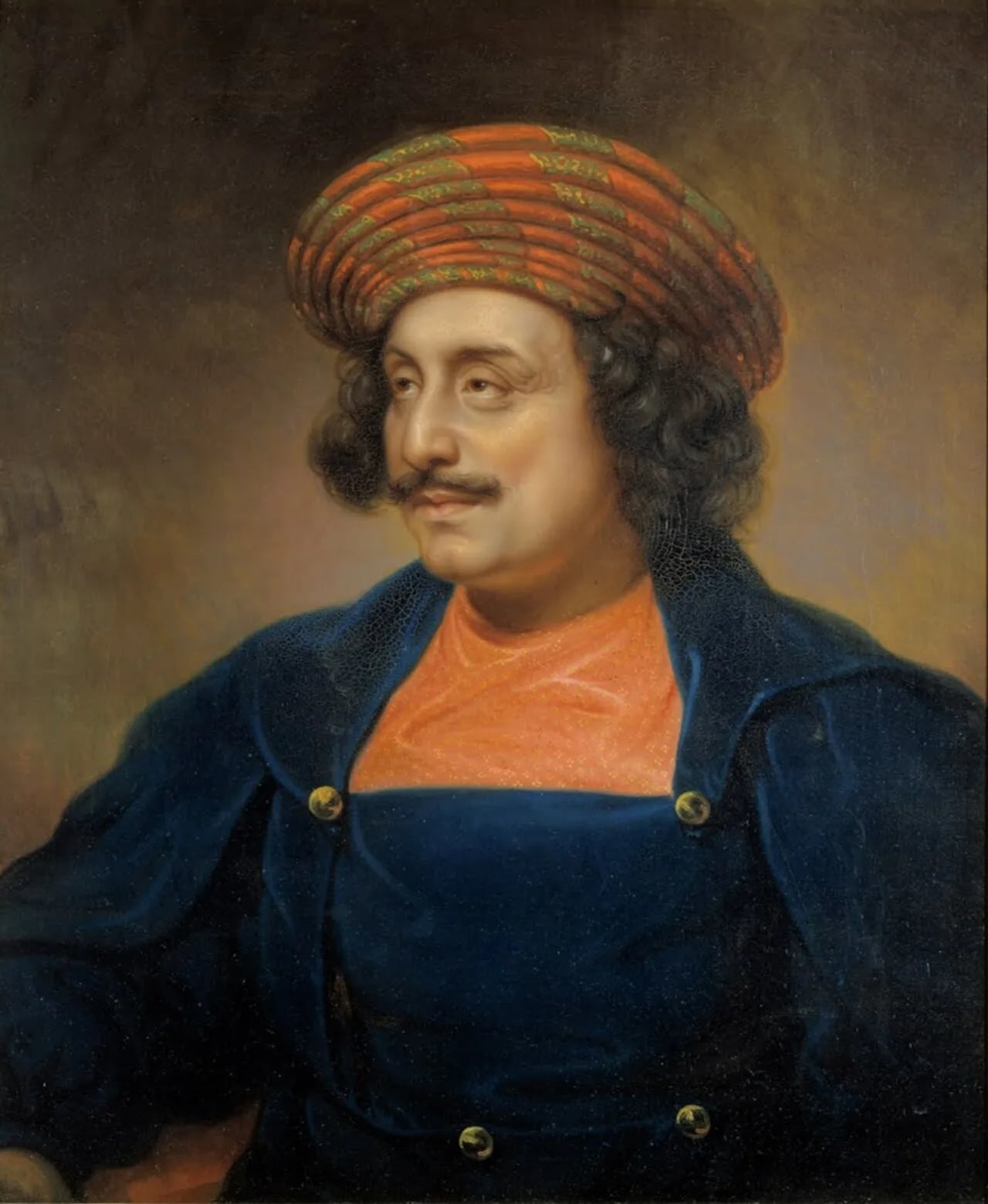 Porträt von Ram Mohan Roy (1772–1833) – Gedenkseite