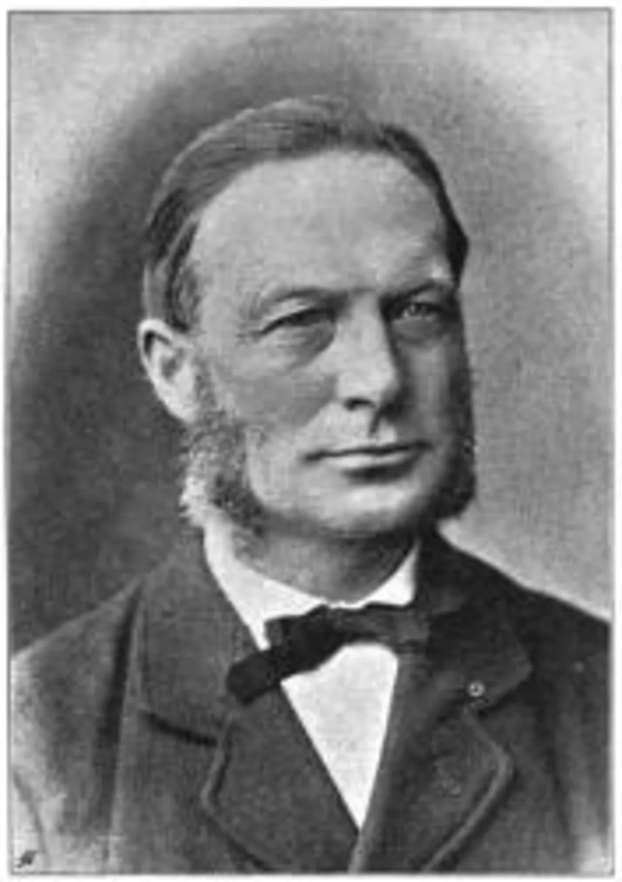 Portrait of Nils Christian Egede Hertzberg (1827–1911) – memorial page