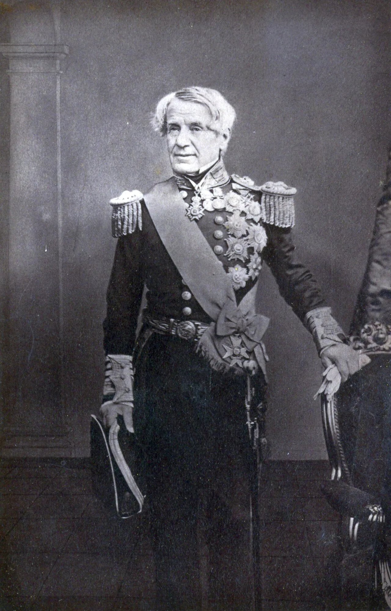 Porträt von Edmund Lyons, 1. Baron Lyons (1790–1858) – Gedenkseite