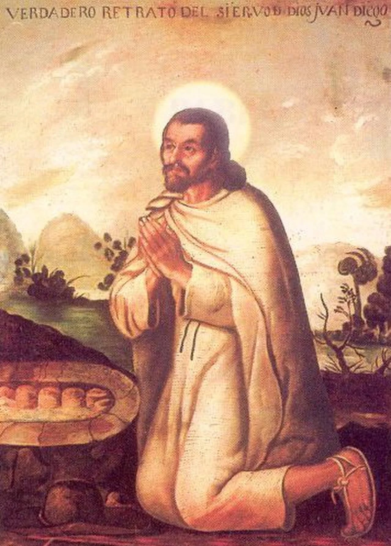 Portrait of Juan Diego Cuauhtlatoatzin (1474–1548) – memorial page