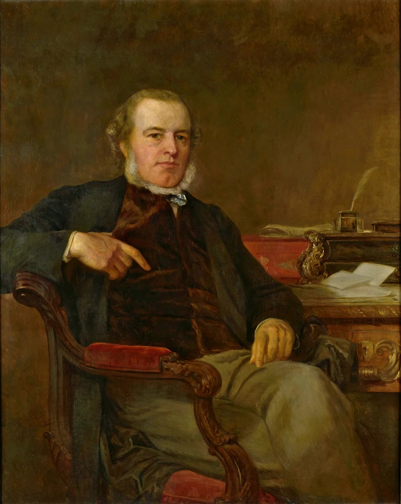 Portrait of Henry Bruce, 1. Baron Aberdare (1815–1895) – memorial page
