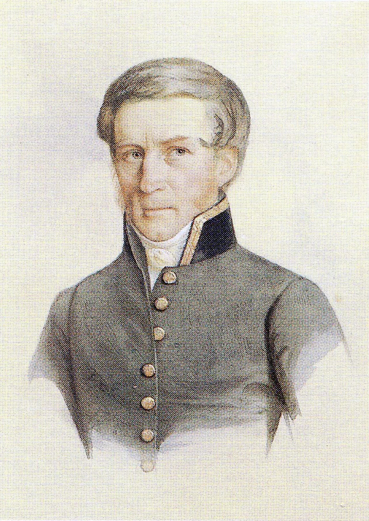 Porträt von Carl Axel Gottlund (1796–1875) – Gedenkseite