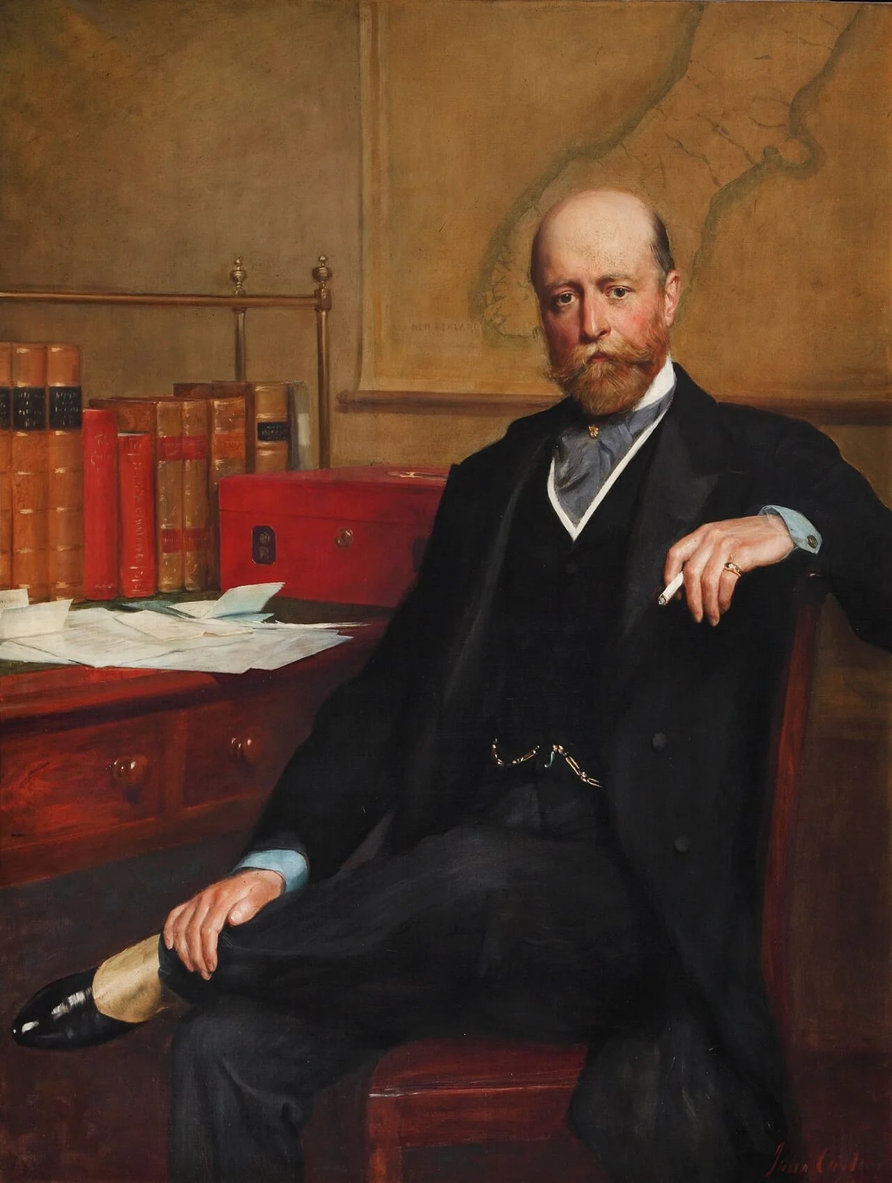 Porträt von William Onslow, 4. Earl of Onslow (1853–1911) – Gedenkseite
