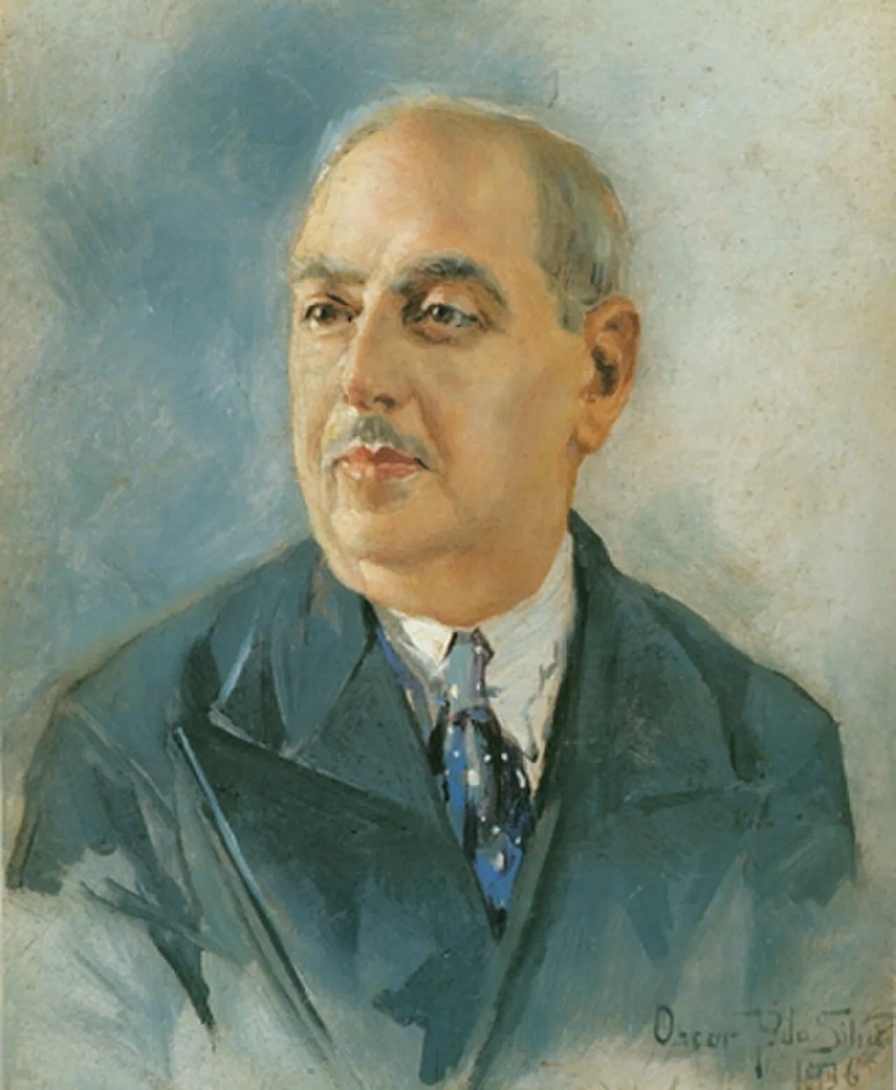 Porträt von Oscar Pereira da Silva (1867–1939) – Gedenkseite