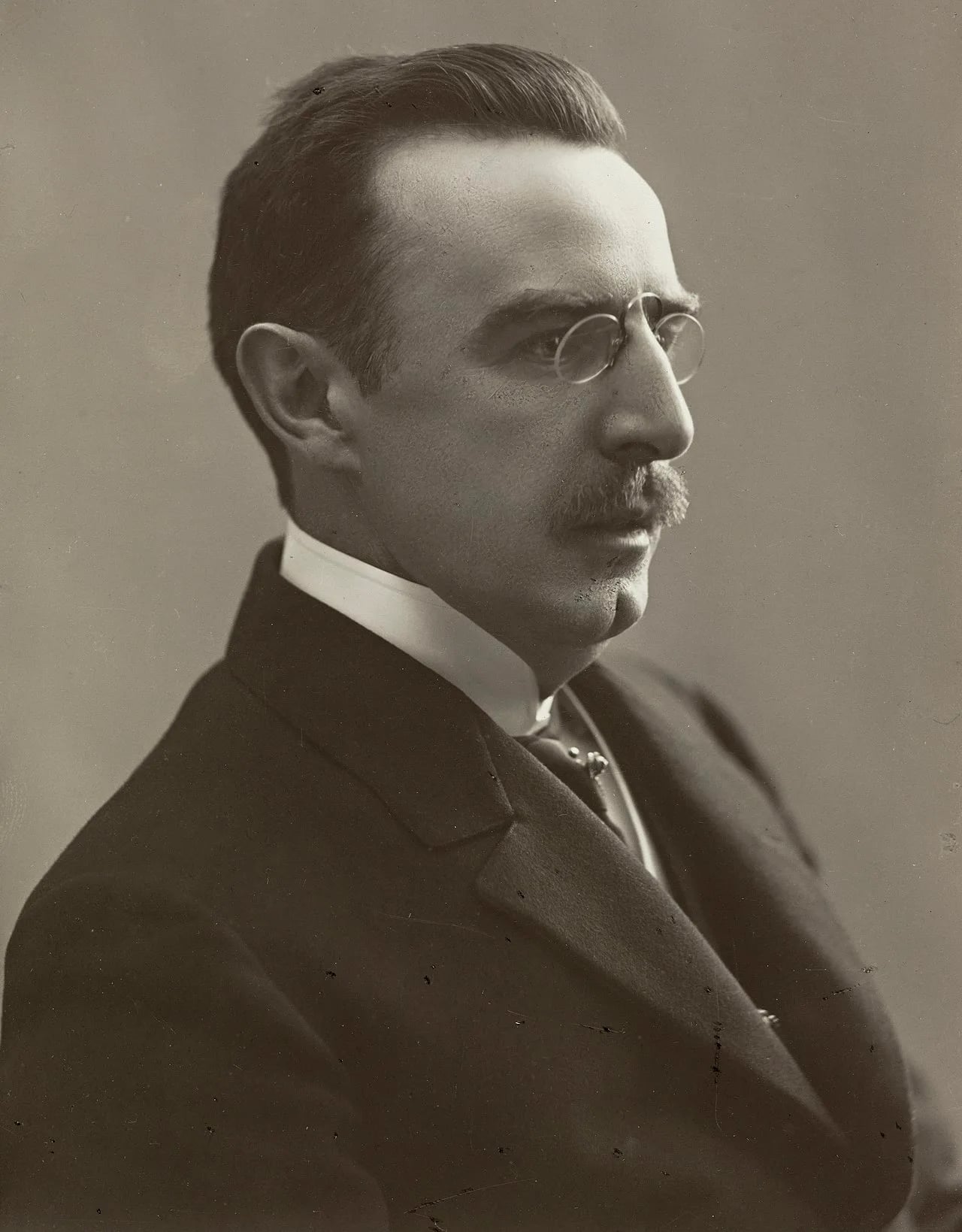 Porträt von Vilhelm Krag (1871–1933) – Gedenkseite