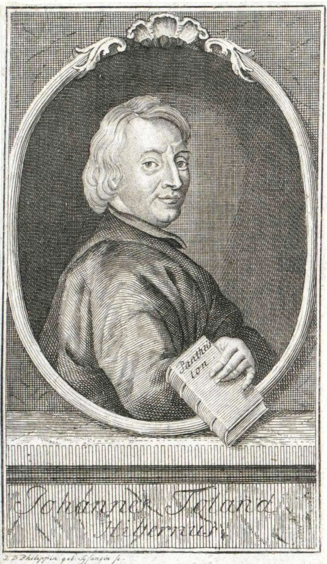 Porträt von John Toland (1670–1722) – Gedenkseite