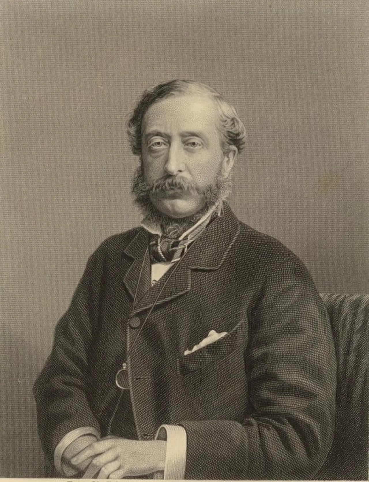 Portrait of Henry Herbert, 4. Earl of Carnarvon (1831–1890) – memorial page