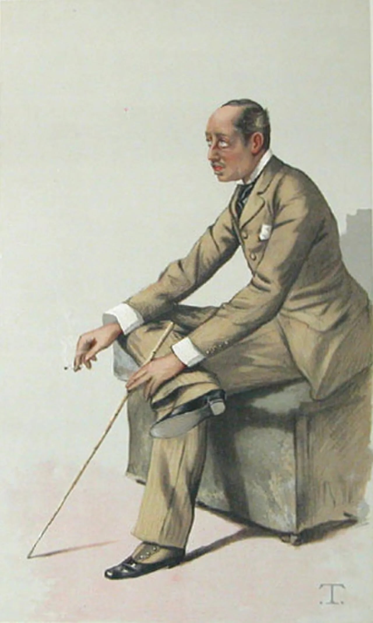 Portrait of George Spencer-Churchill, 8. Duke of Marlborough (1844–1892) – memorial page