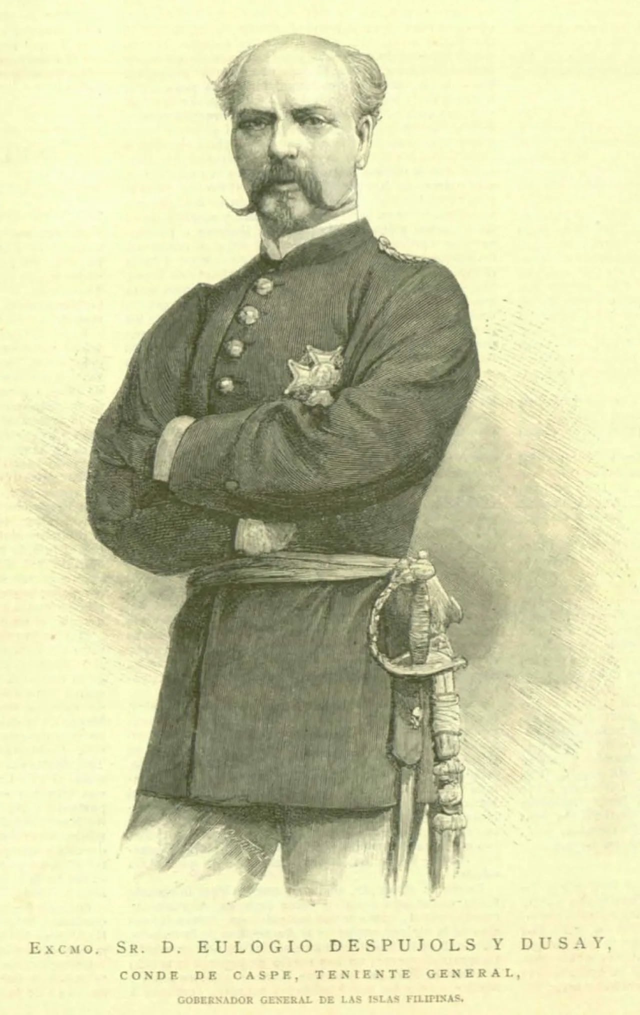 Porträt von Eulogio Despujol (1834–1907) – Gedenkseite