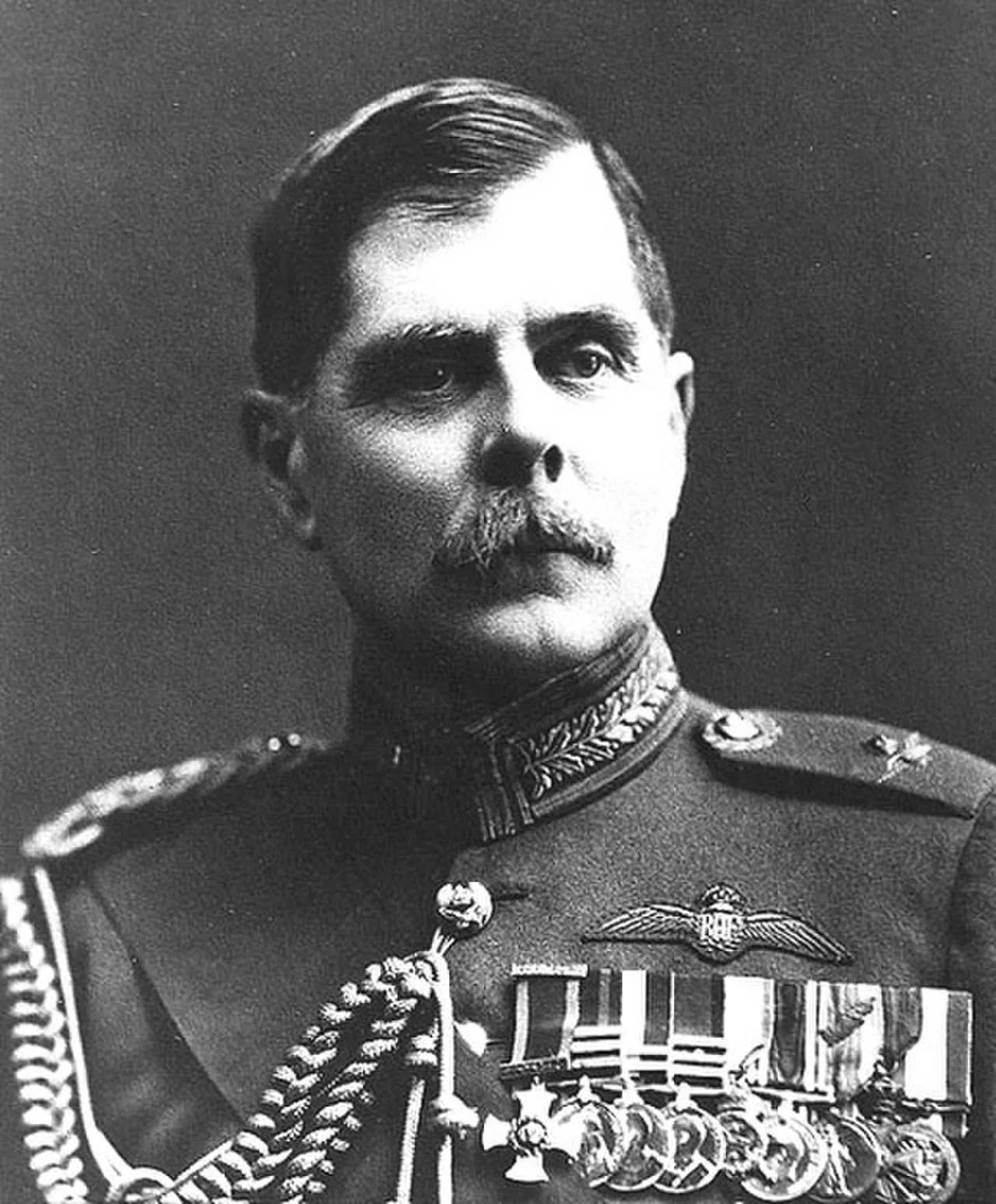 Porträt von Hugh Trenchard, 1. Viscount Trenchard (1873–1956) – Gedenkseite
