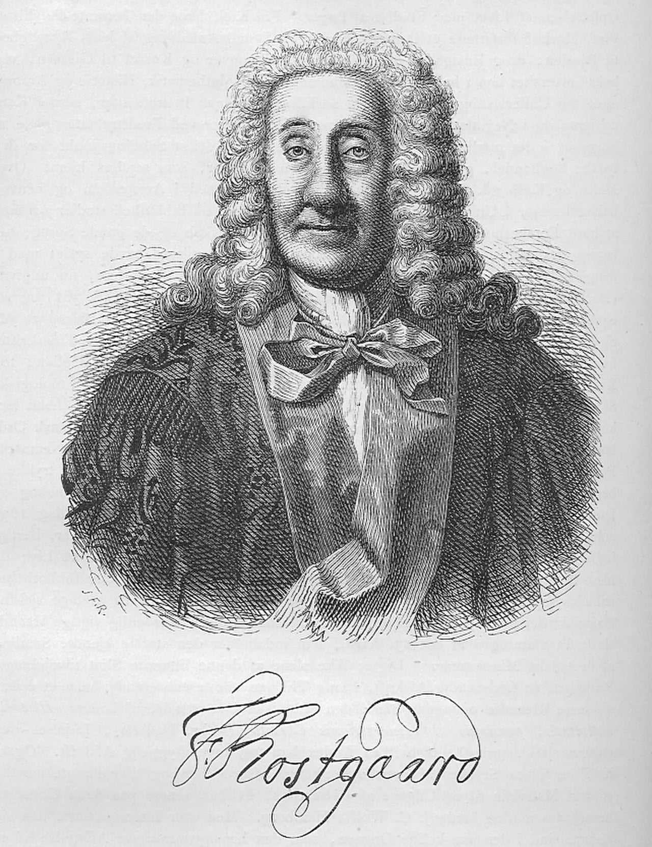 Portrait of Frederik Rostgaard (1671–1745) – memorial page
