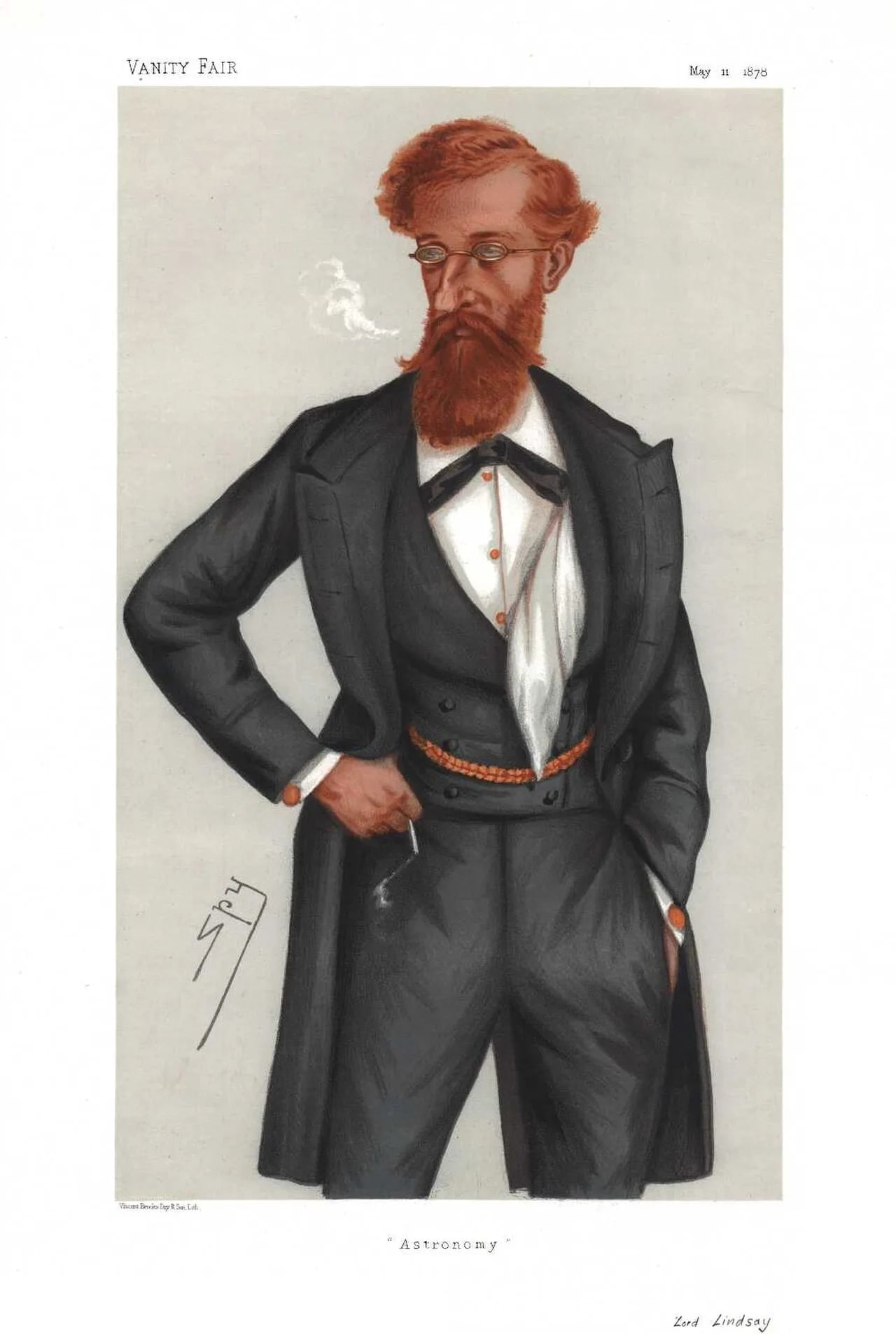 Portrait of James Lindsay, 26. Earl of Crawford (1847–1913) – memorial page