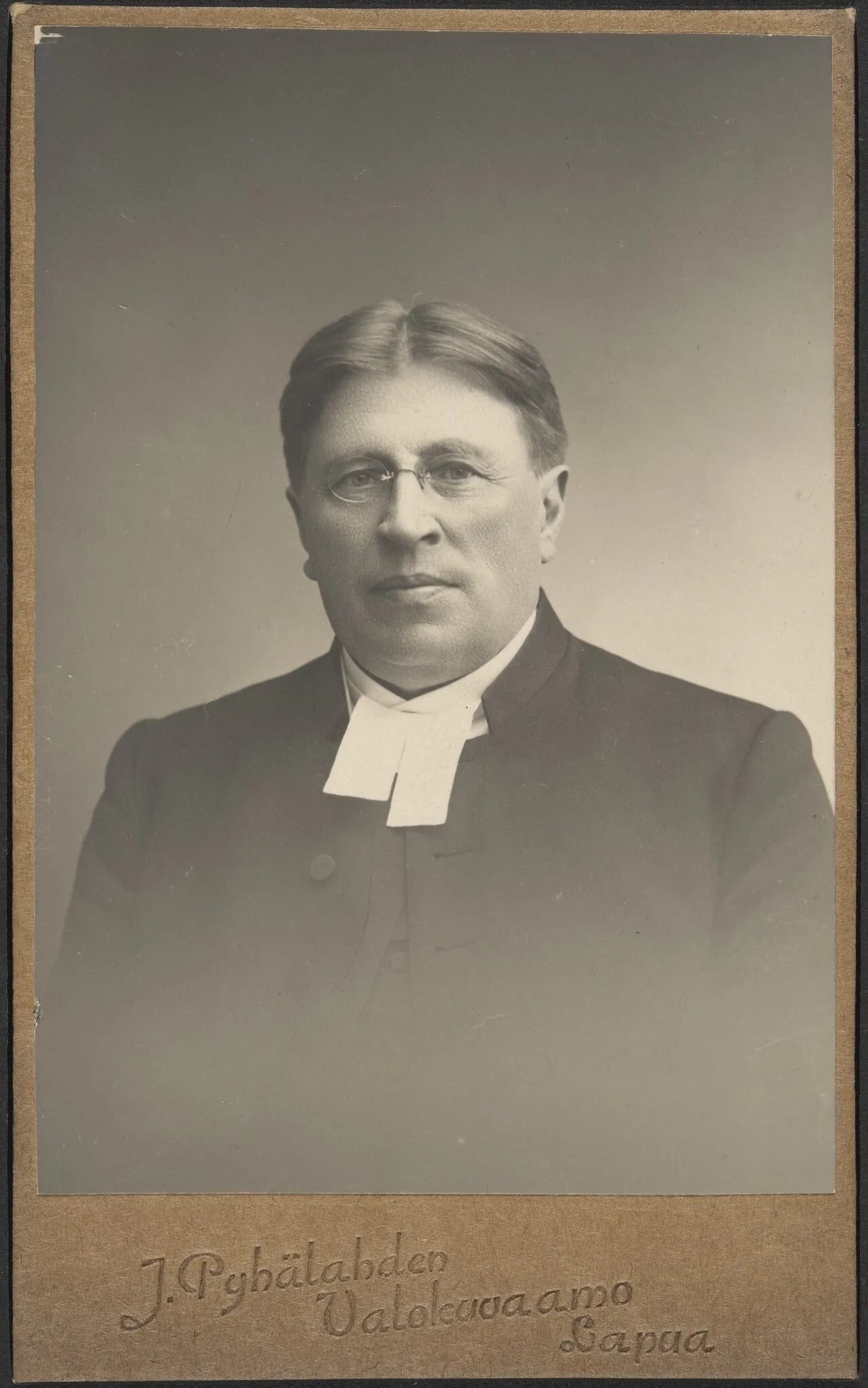 Portrait of Wilhelmi Malmivaara (1854–1922) – memorial page