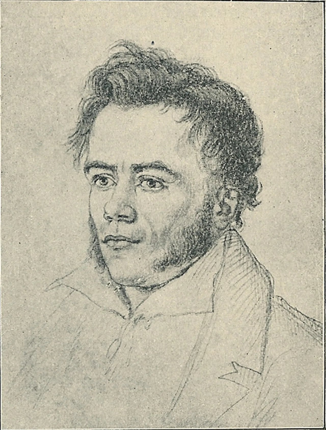Porträt von Christian Molbech (1783–1857) – Gedenkseite