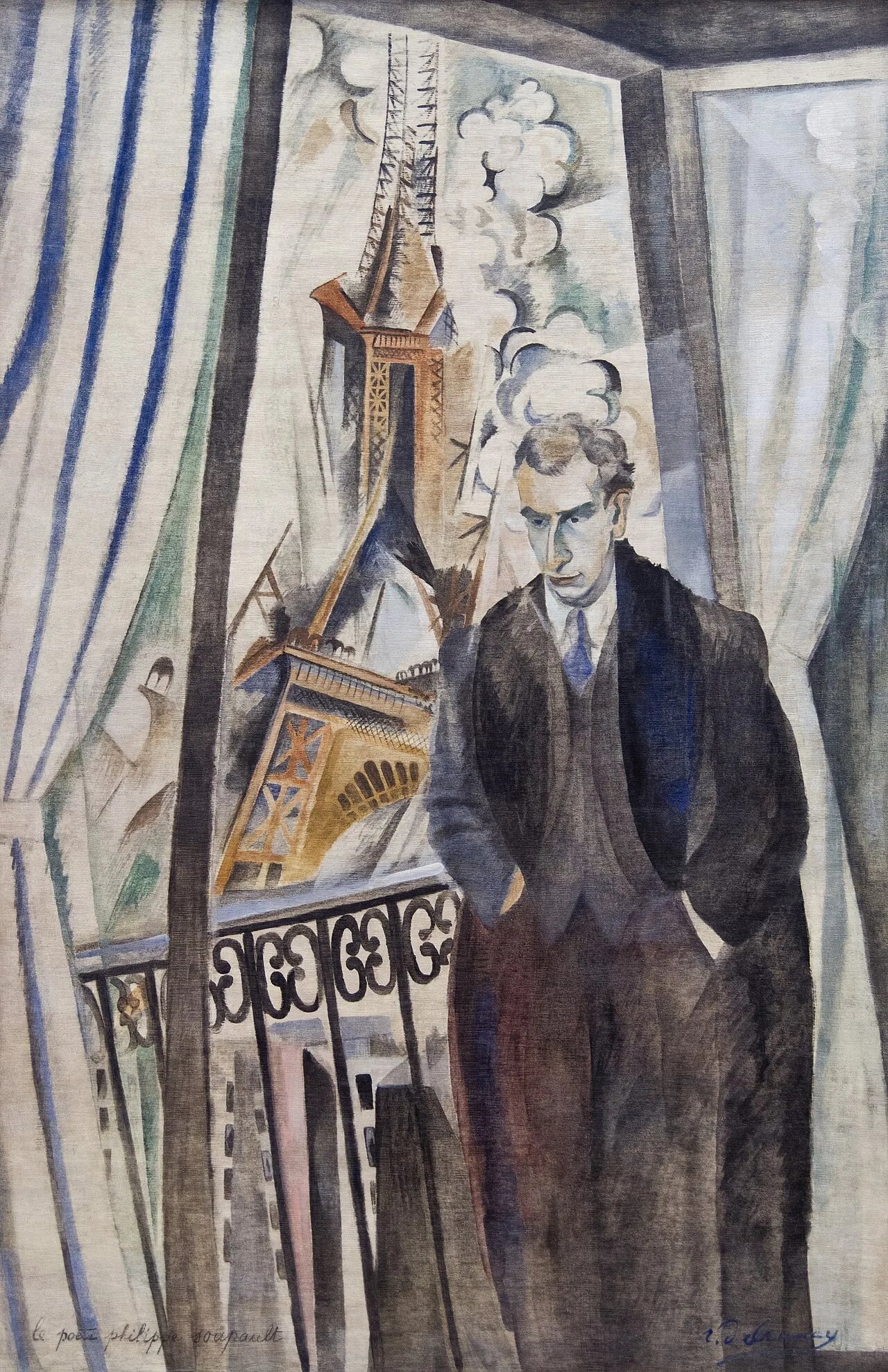 Portrait of Philippe Soupault (1897–1990) – memorial page