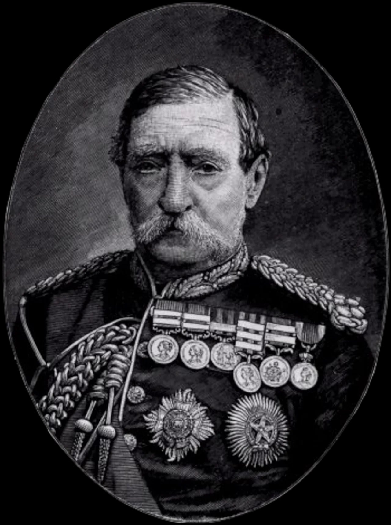 Portrait of Robert Napier, 1. Baron Napier of Magdala (1810–1890) – memorial page