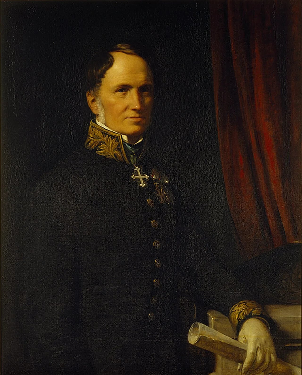 Porträt von Just Mathias Thiele (1795–1874) – Gedenkseite