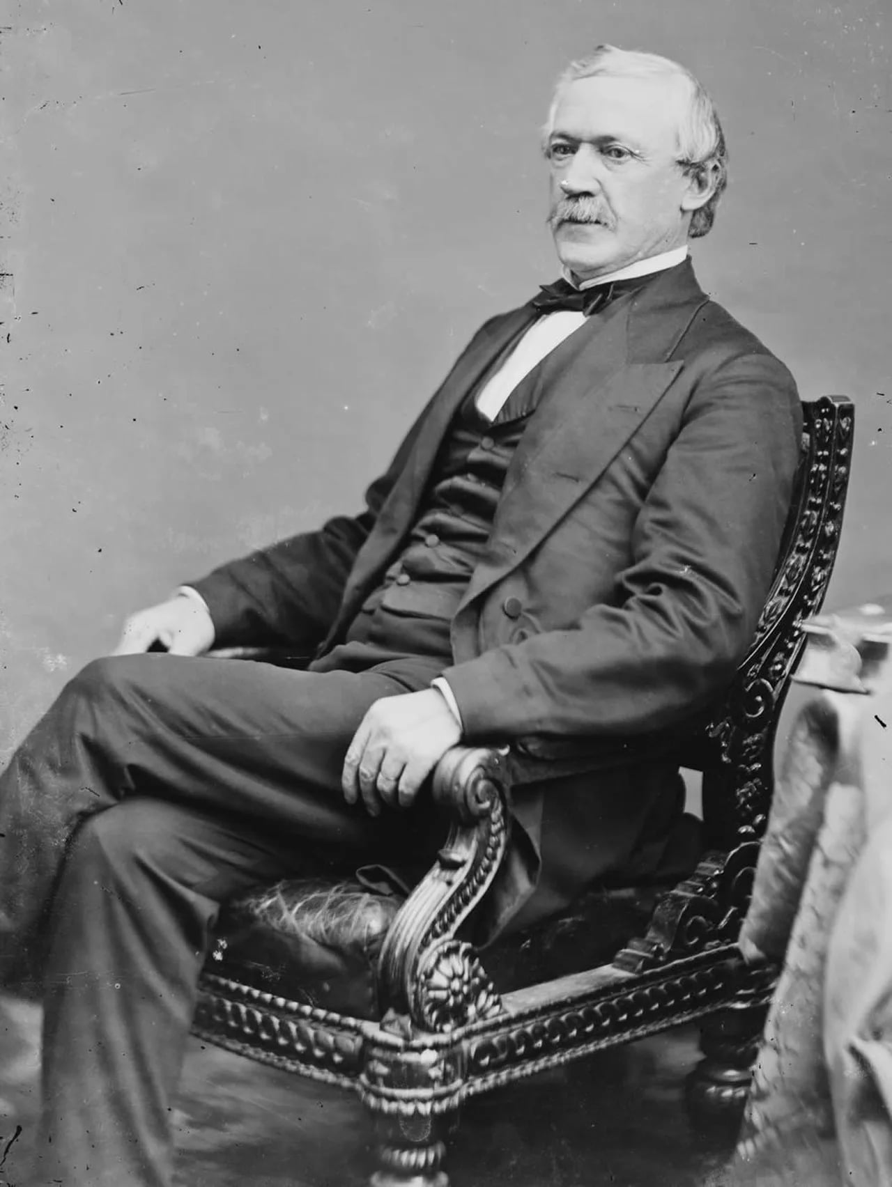 Portrait of Hiram McCullough (1813–1885) – memorial page