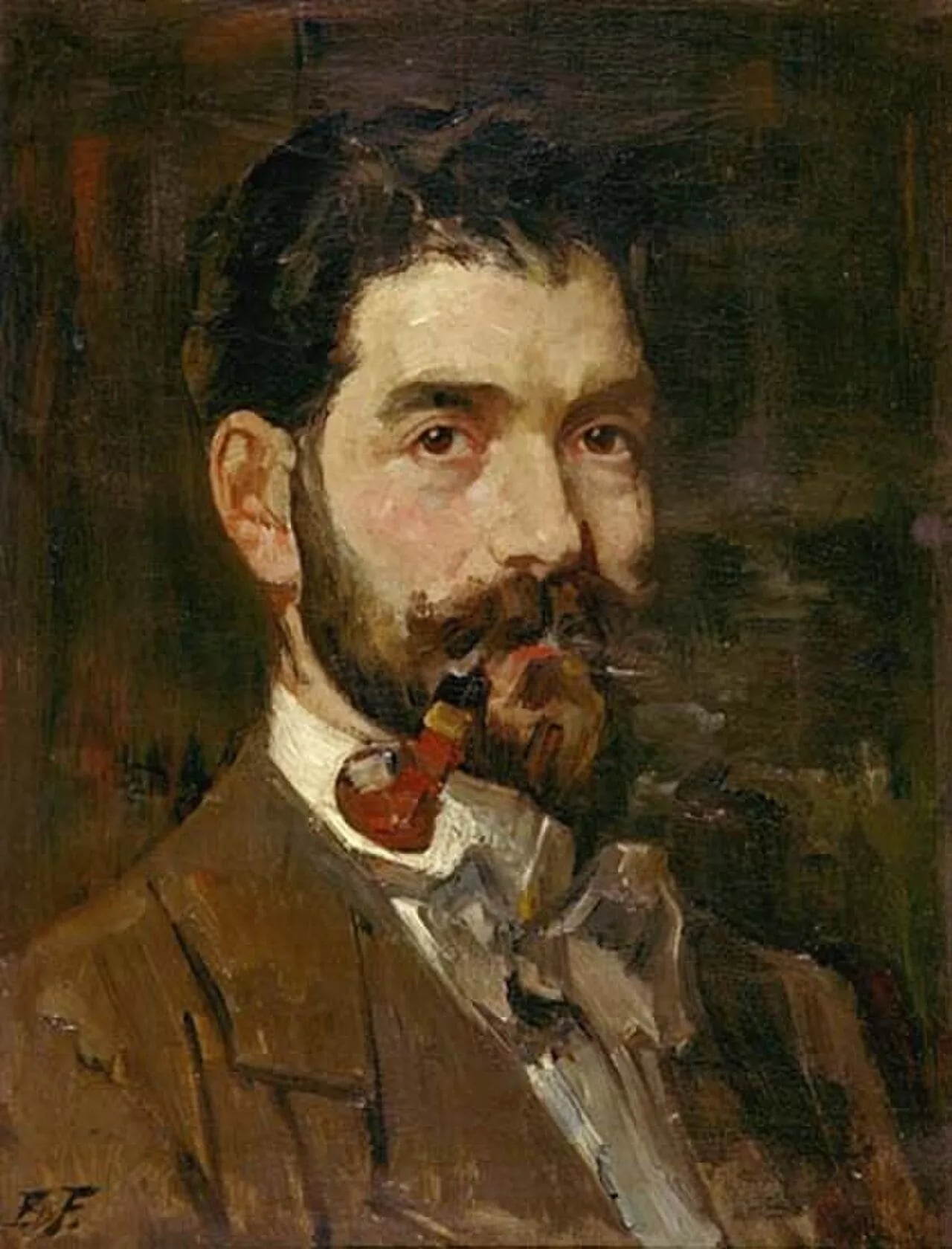 Porträt von Eduard Frankfort (1864–1920) – Gedenkseite
