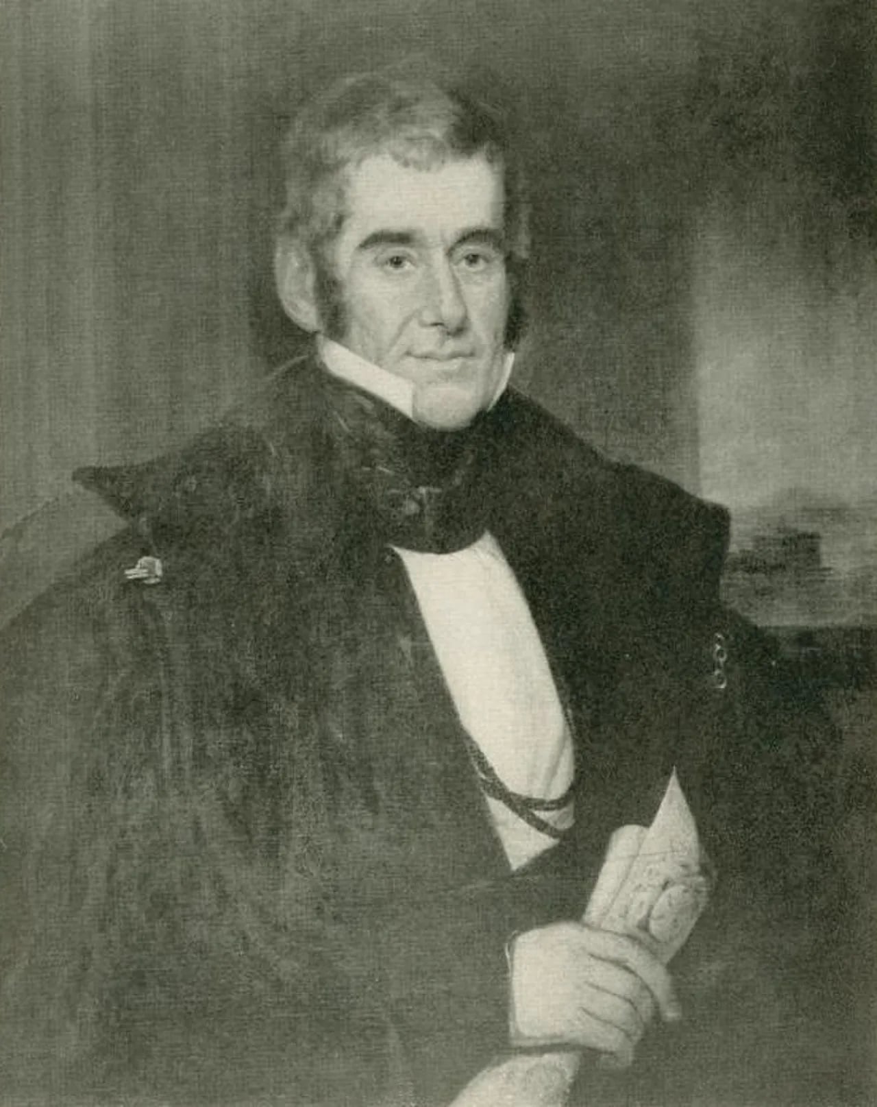 Porträt von Gideon Lee (1778–1841) – Gedenkseite