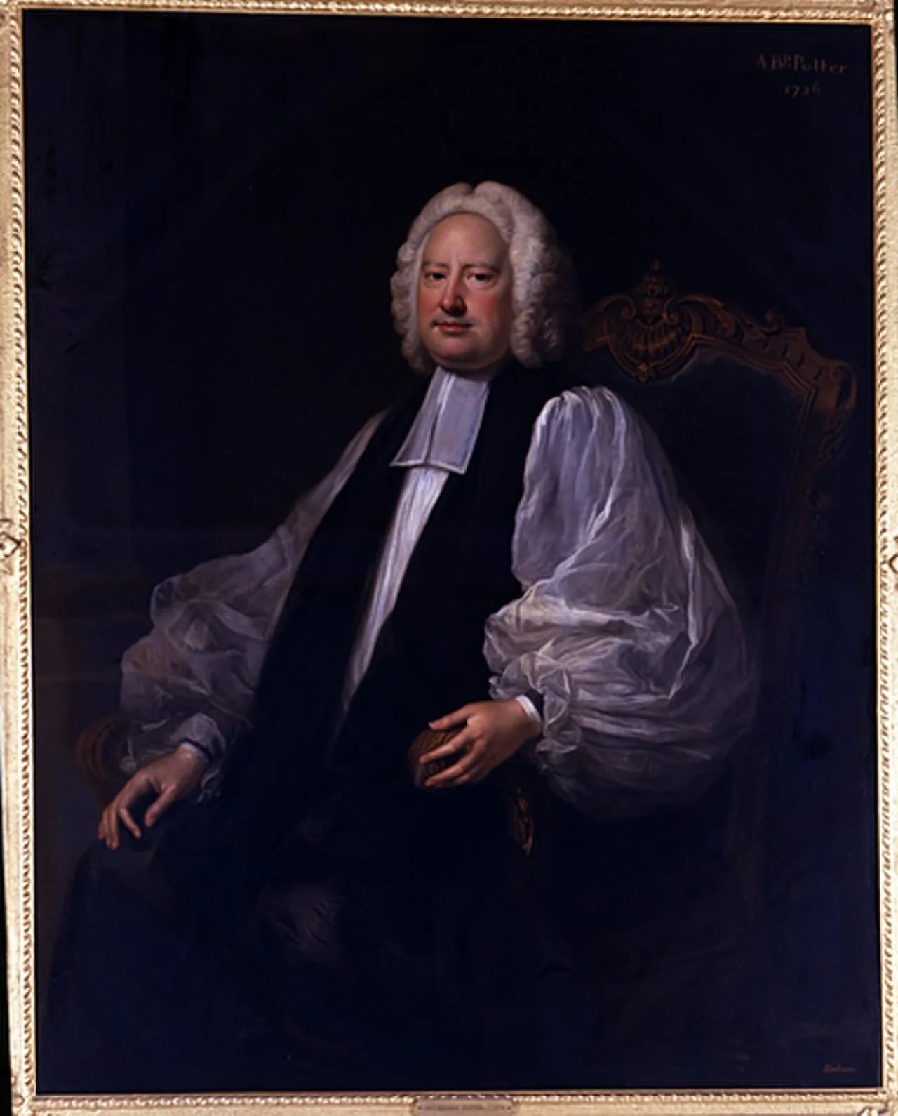 Portrait of John Potter (1674–1747) – memorial page