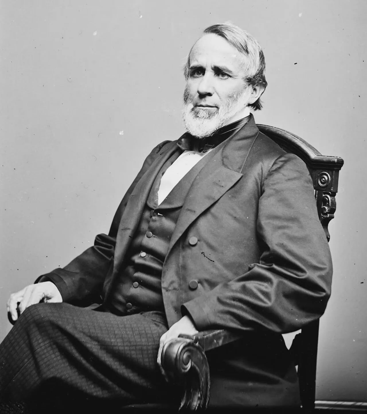Portrait of John W. Crisfield (1806–1897) – memorial page