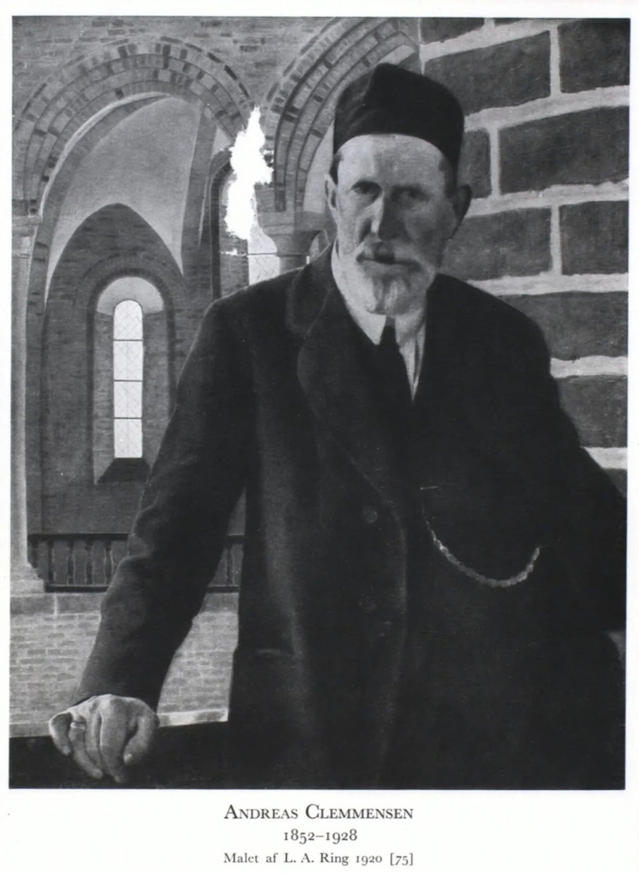 Porträt von Andreas Clemmensen (1852–1928) – Gedenkseite