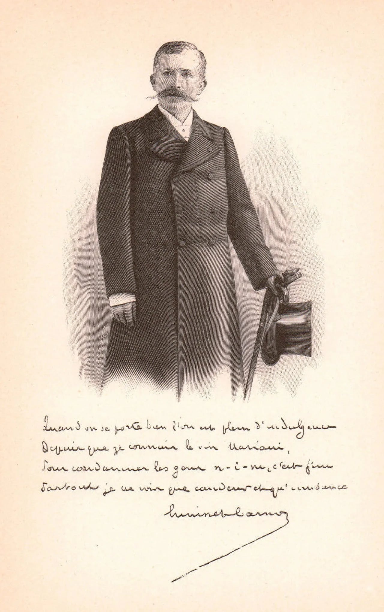 Porträt von Paul Cunisset-Carnot (1849–1919) – Gedenkseite