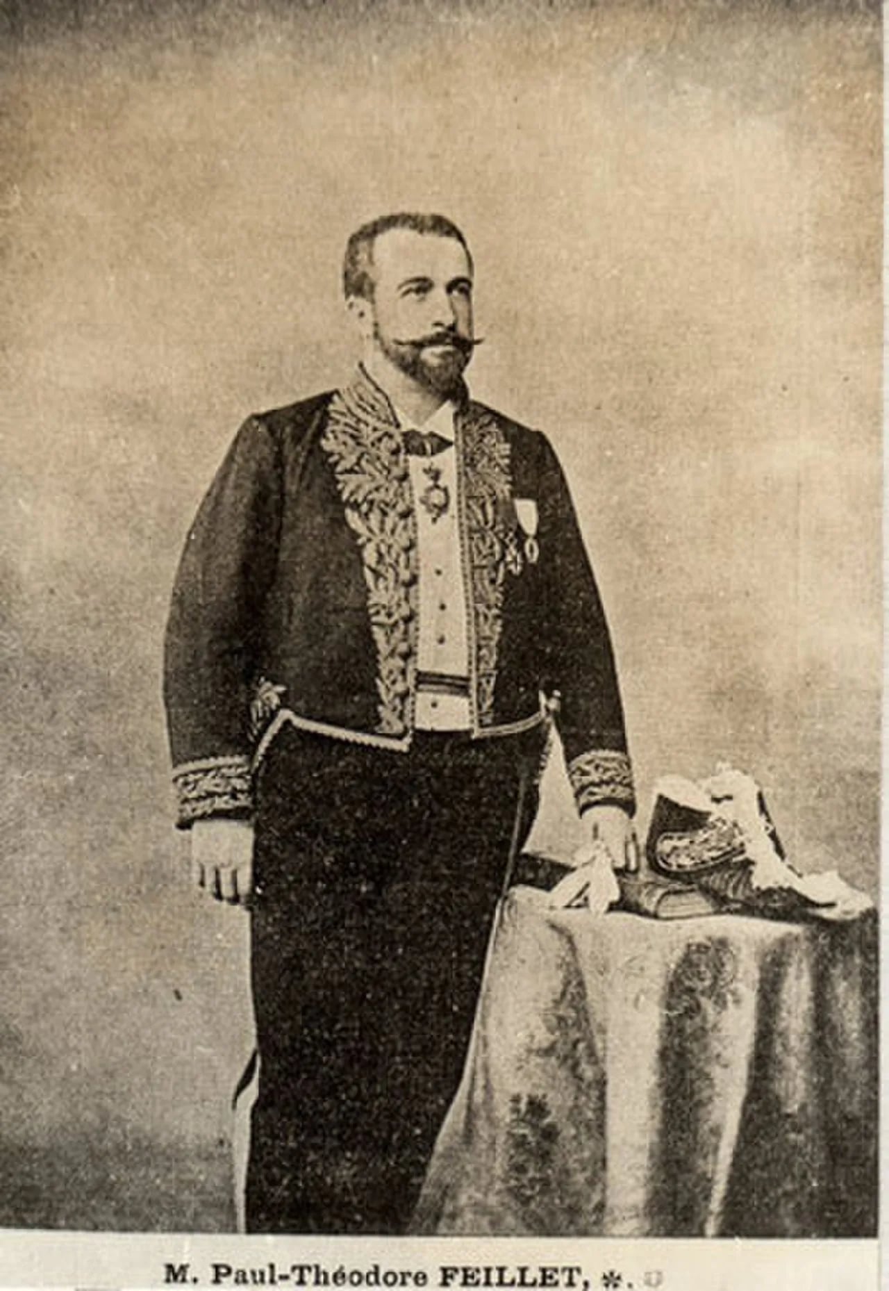 Portrait of Paul Feillet (1857–1903) – memorial page