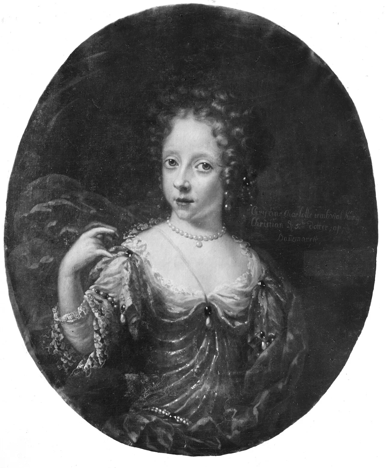 Portrait of Christiane Gyldenloeve (1672–1689) – memorial page