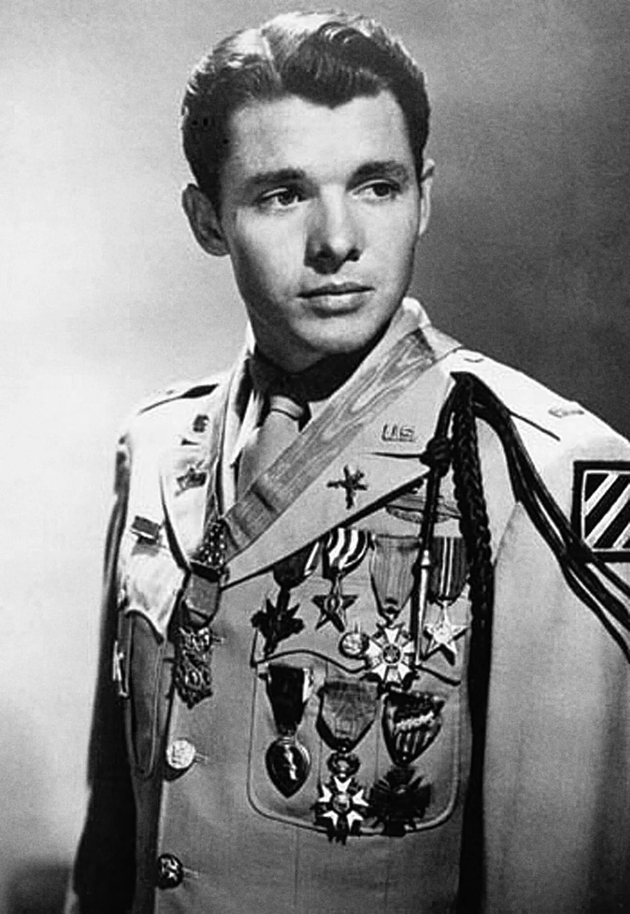 Porträt von Audie Murphy (1925–1971) – Gedenkseite
