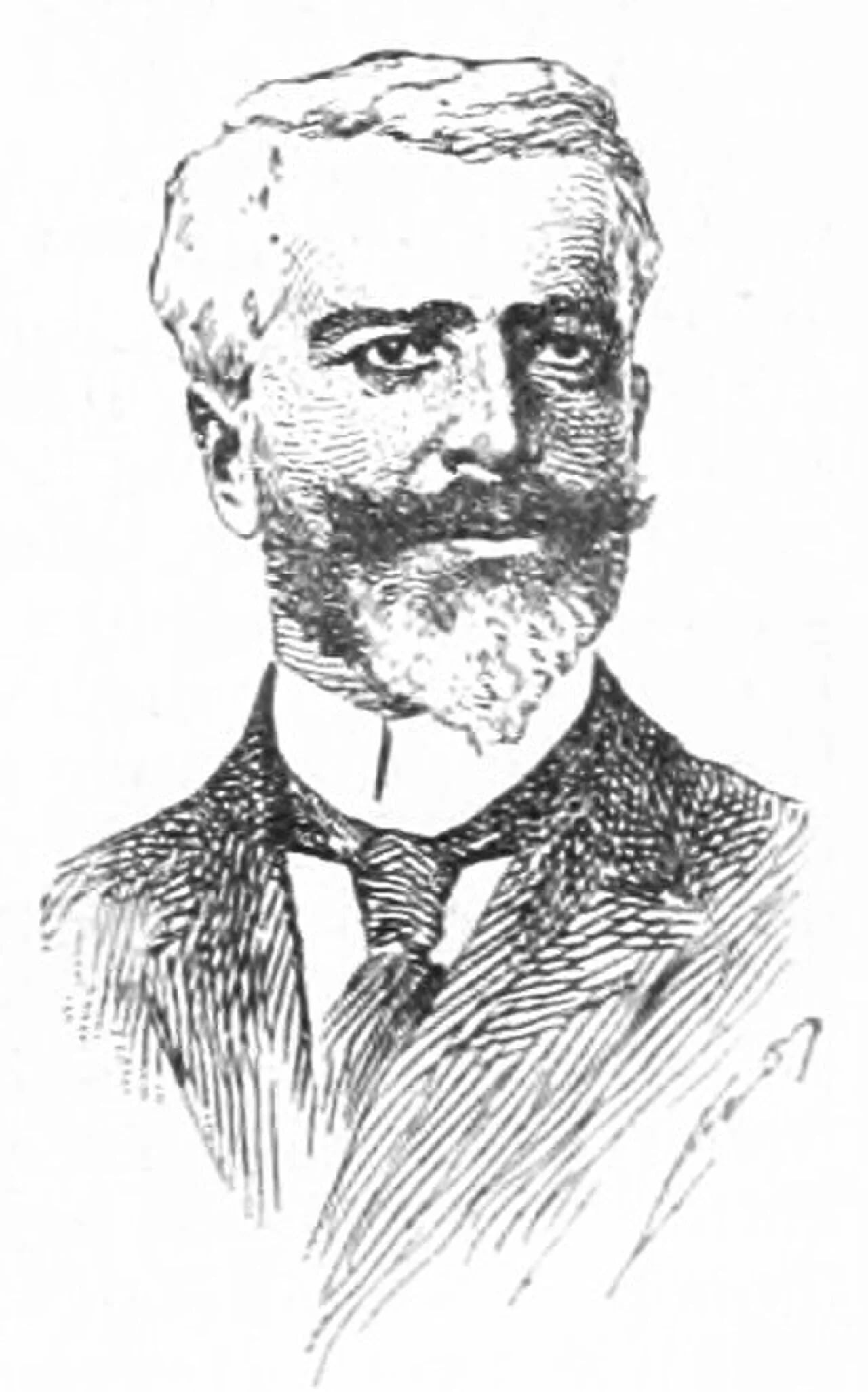 Porträt von Paul Poirier (1853–1907) – Gedenkseite