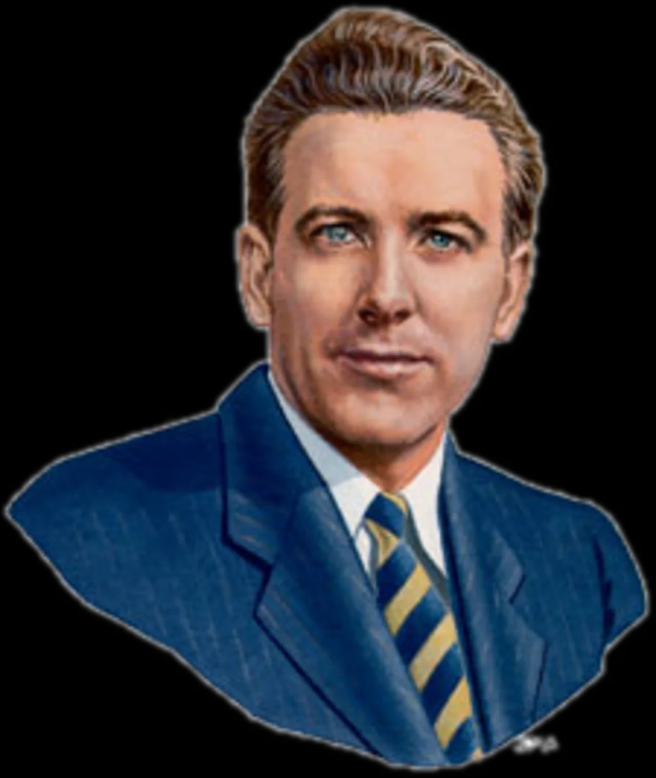 Portrait of James G. Baker (1914–2005) – memorial page