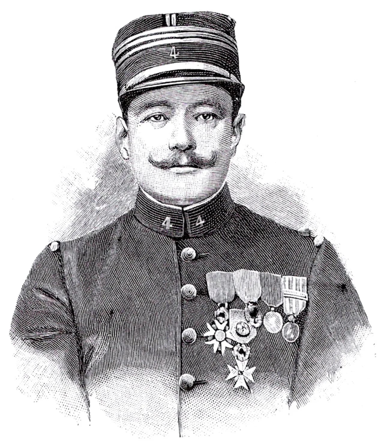 Porträt von Paul Voulet (1866–1899) – Gedenkseite