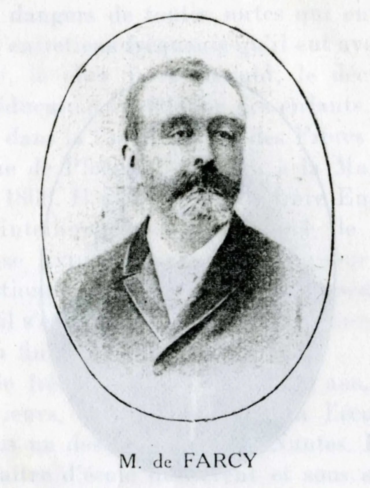 Porträt von Paul de Farcy (1840–1918) – Gedenkseite