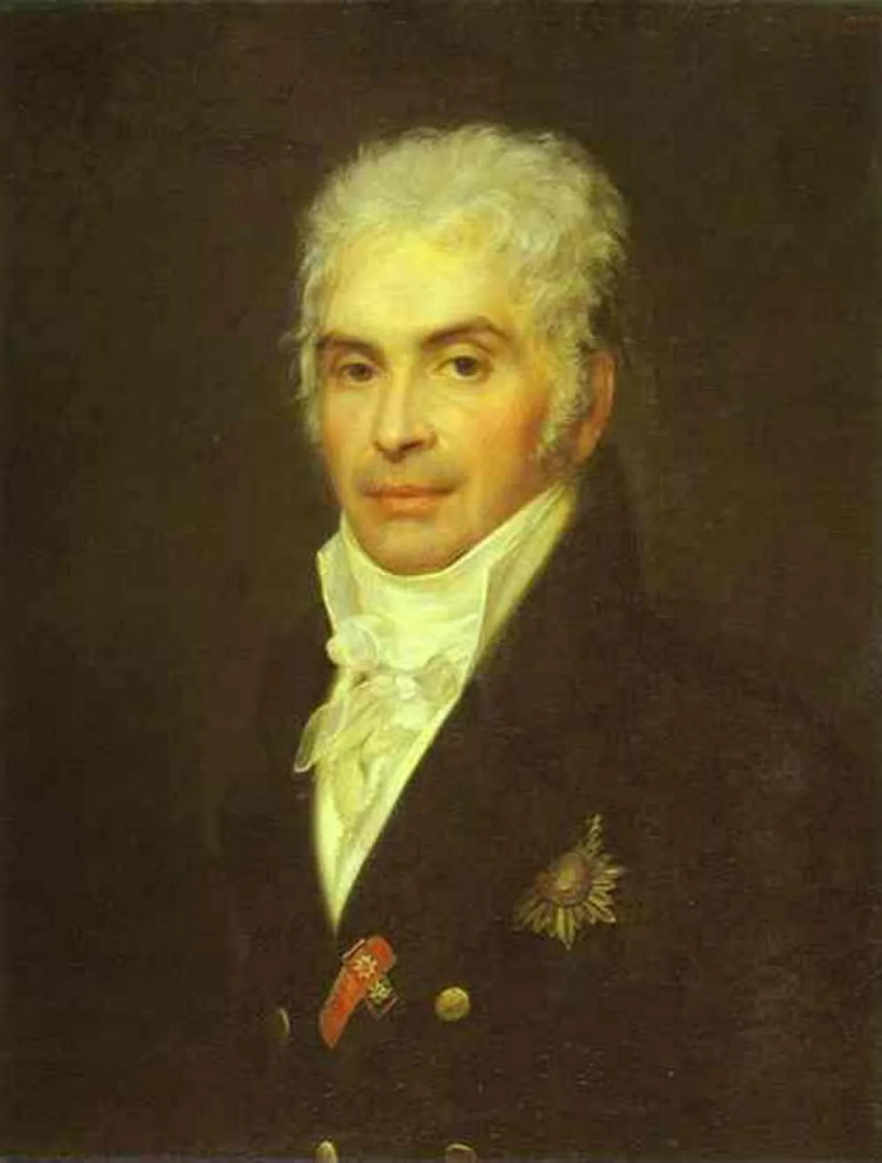 Porträt von Pawel Petrowitsch Schtscherbatow (1762–1831) – Gedenkseite