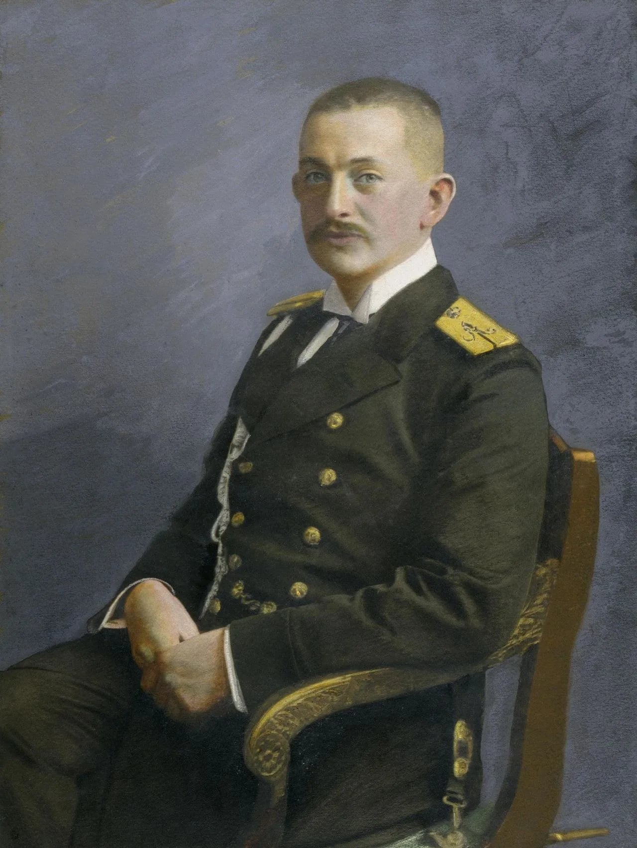 Porträt von Pawel Petrowitsch Durnowo (1874–1909) – Gedenkseite