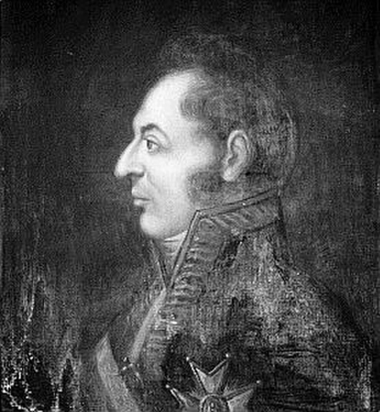 Porträt von Pedro Cevallos Guerra (1759–1838) – Gedenkseite